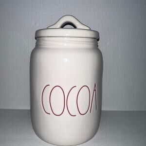 Rae Dunn Cocoa canister